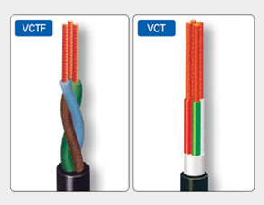 염화 PVC Cable(VCT, VCTF)
